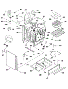 02 - Section2 parts for Ge Range JSC26GN1 from AppliancePartsPros.com