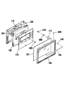 03 - Section3 parts for Ge Range JSC26GP1 from AppliancePartsPros.com