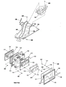 04 - Section4 parts for Ge Range JSP26GN1 from AppliancePartsPros.com