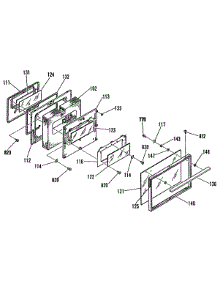 03 - Section3 parts for Ge Range JSP26GP2AD from AppliancePartsPros.com