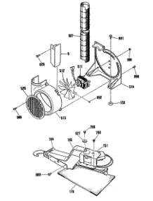 04 - Section4 parts for Ge Range JSP26GP2WH from AppliancePartsPros.com