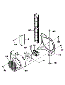 04 - Section4 parts for Ge Range JSP26GP4AD from AppliancePartsPros.com