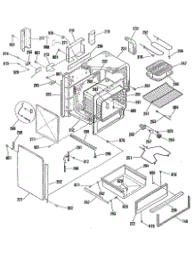 02 - Section2 parts for Ge Range JSP28GP1 from AppliancePartsPros.com
