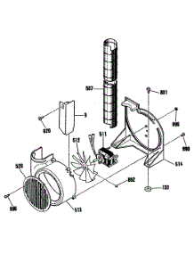 04 - Section4 parts for Ge Range JSP28GP2BG from AppliancePartsPros.com