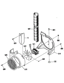 02 - Section2 parts for Ge Range JSP31GN2 from AppliancePartsPros.com
