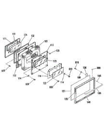 02 - Section2 parts for Ge Range JSP31GP1 from AppliancePartsPros.com