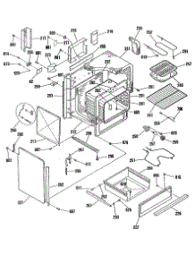 02 - Section2 parts for Ge Range JSP31GP2WH from AppliancePartsPros.com
