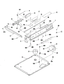02 - Section2 parts for Ge Range JSP38GN1 from AppliancePartsPros.com