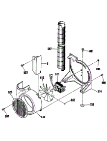 02 - Section2 parts for Ge Range JSP38GN2 from AppliancePartsPros.com