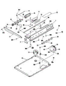 03 - Section3 parts for Ge Range JSP38GN2 from AppliancePartsPros.com