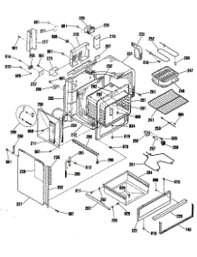 04 - Section4 parts for Ge Range JSP38GN2 from AppliancePartsPros.com