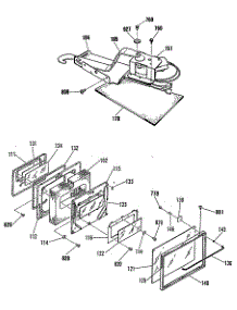 04 - Section4 parts for Ge Range JSP38GP1 from AppliancePartsPros.com