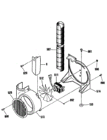 05 - Section5 parts for Ge Range JSP38GP1 from AppliancePartsPros.com