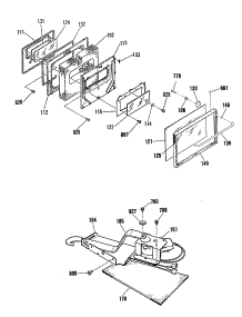 04 - Section4 parts for Ge Range JSP38GS1BG from AppliancePartsPros.com