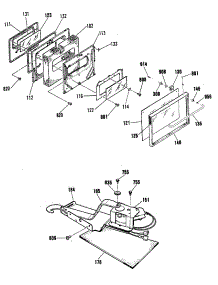 04 - Section4 parts for Ge Range JSP38GS4BG from AppliancePartsPros.com
