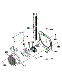 05 - Section5 parts for Ge Range JSP39GR2WG from AppliancePartsPros.com