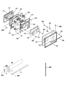06 - Section6 parts for Ge Range JSP50GN2 from AppliancePartsPros.com