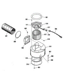 04 - Section4 parts for Ge Range JSP60GN1 from AppliancePartsPros.com