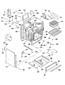 02 - Section2 parts for Ge Range JSS16P1 from AppliancePartsPros.com