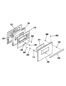 02 - Section2 parts for Ge Range JSS16P3WH from AppliancePartsPros.com