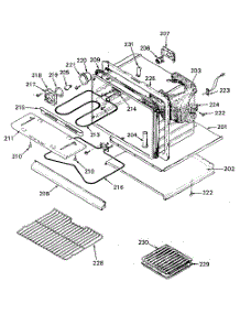 03 - Section3 parts for Ge Oven JTP10GP from AppliancePartsPros.com