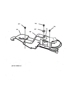 04 - Door Lock parts for Ge Oven JTP15BA1BB from AppliancePartsPros.com