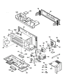02 - Section2 parts for Ge Microwave JVM130K02 from AppliancePartsPros.com