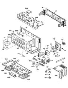 02 - Section2 parts for Ge Microwave JVM130K03 from AppliancePartsPros.com