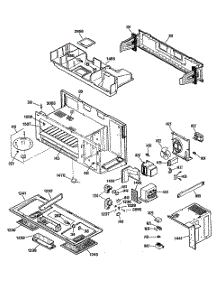02 - Section2 parts for Ge Microwave JVM131K04 from AppliancePartsPros.com