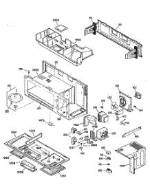 02 - Section2 parts for Ge Microwave JVM132K03 from AppliancePartsPros.com