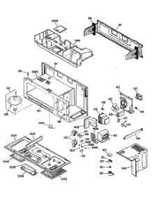 02 - Section2 parts for Ge Microwave JVM132K04 from AppliancePartsPros.com