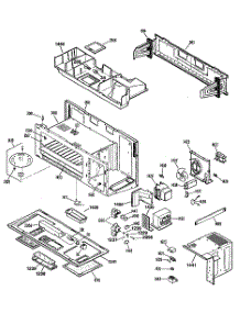 02 - Section2 parts for Ge Microwave JVM133K02 from AppliancePartsPros.com
