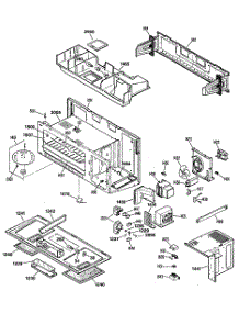 02 - Section2 parts for Ge Microwave JVM139K03 from AppliancePartsPros.com