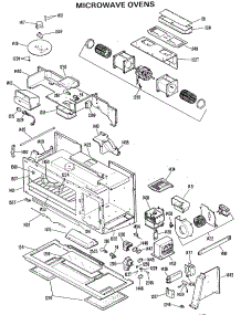 02 - Microwave Ovens parts for Ge Microwave JVM140001 from AppliancePartsPros.com