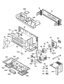 02 - Section2 parts for Ge Microwave JVM141K03 from AppliancePartsPros.com