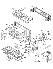02 - Section2 parts for Ge Microwave JVM142K02 from AppliancePartsPros.com