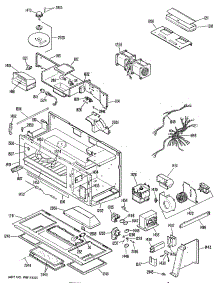 02 - Section2 parts for Ge Microwave JVM150H01 from AppliancePartsPros.com