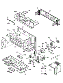 02 - Section2 parts for Ge Microwave JVM152K02 from AppliancePartsPros.com