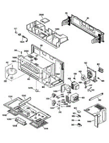 02 - Section2 parts for Ge Microwave JVM153K01 from AppliancePartsPros.com