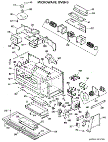 02 - Microwave Ovens parts for Ge Microwave JVM172002 from AppliancePartsPros.com