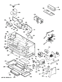02 - Section2 parts for Ge Microwave JVM172H01 from AppliancePartsPros.com