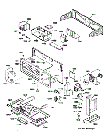 02 - Section2 parts for Ge Microwave JVM250AV01 from AppliancePartsPros.com