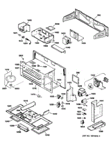 02 - Section2 parts for Ge Microwave JVM250BL02 from AppliancePartsPros.com