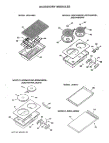 04 - Accessory Modules parts for Ge Cooktop JXDS440R1WH from AppliancePartsPros.com