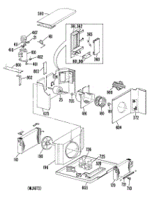 02 - Section2 parts for Ge Air Conditioner KCD09LAX1 from AppliancePartsPros.com