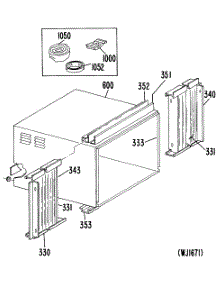 03 - Section3 parts for Ge Air Conditioner KCD21DAM1 from AppliancePartsPros.com