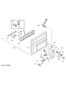 04 - Section4 parts for Ge Air Conditioner KCM10AAX1 from AppliancePartsPros.com