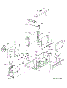 05 - Section5 parts for Ge Air Conditioner KCM10AAX1 from AppliancePartsPros.com