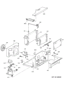 02 - Section2 parts for Ge Air Conditioner KCM11AAT1 from AppliancePartsPros.com