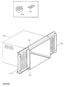 03 - Section3 parts for Ge Air Conditioner KCM12DAX1 from AppliancePartsPros.com